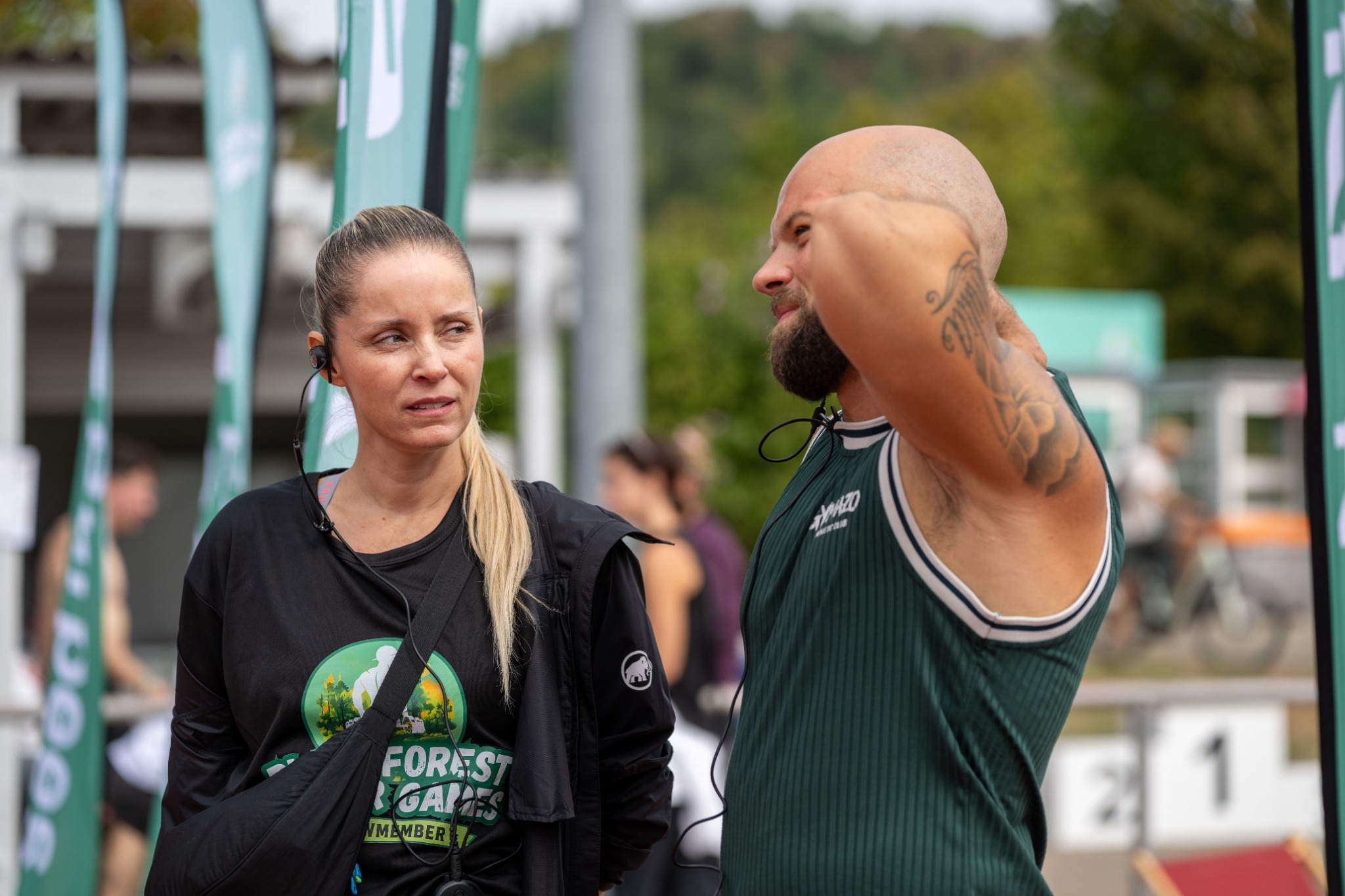 Black Forest Major Games · Austausch am Streckenrand